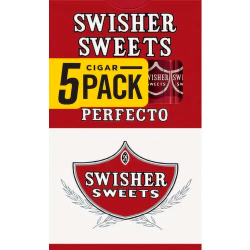 Swisher Sweets Cigars, Perfecto - 5 Each