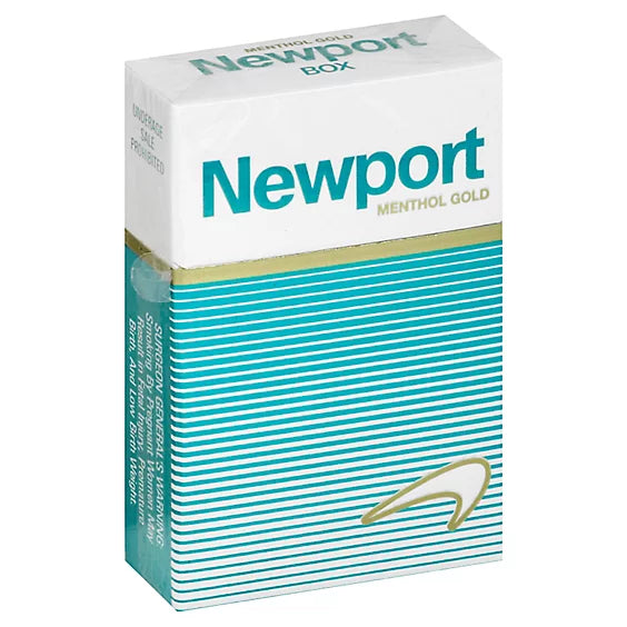 Newport Menthol Gold Box Cigarettes