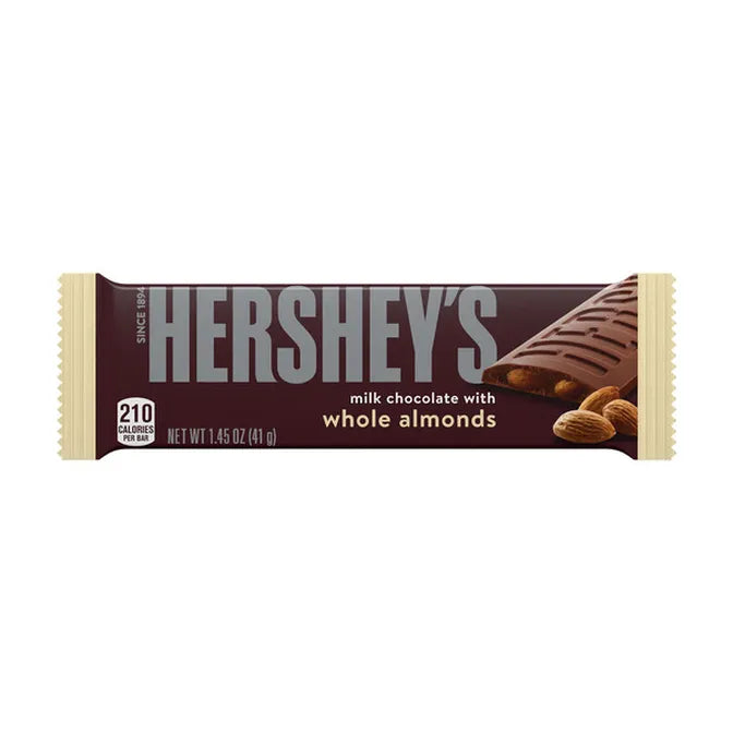 Hershey's Milk Chocolate with Whole Almonds Candy