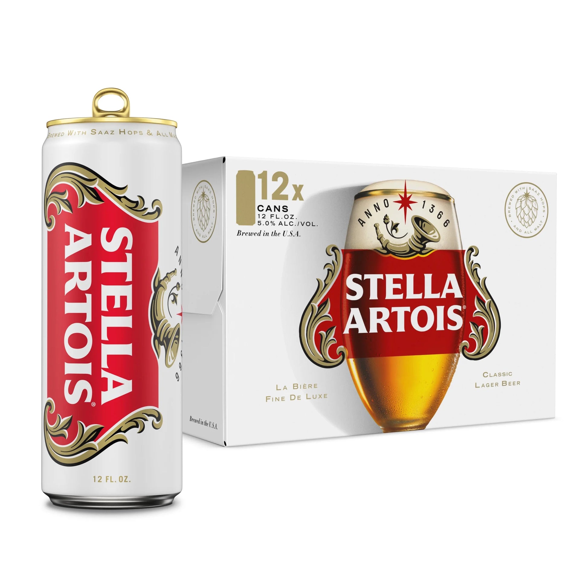 STELLA ARTOIS (16 OZ)           12pk cans