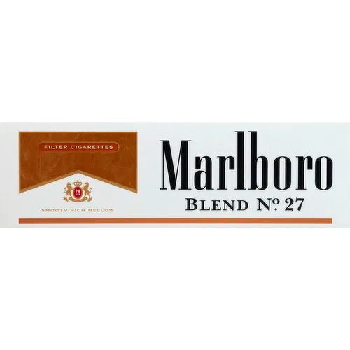 Marlboro Cigarettes, Blend No. 27, Flip-Top Box - 200 Each