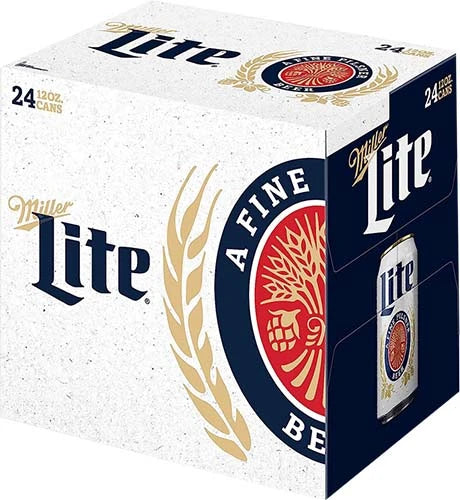 MILLER LITE 24-PACK 12 FL OZ CAN