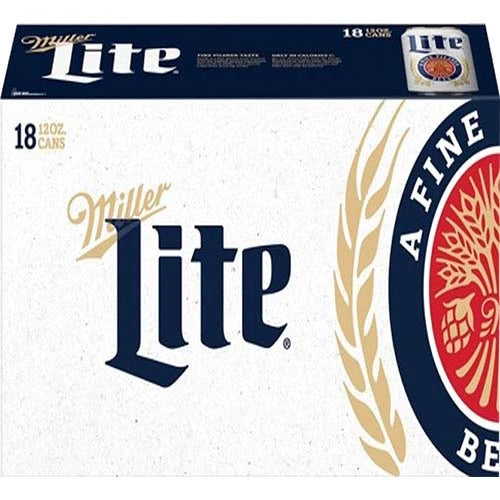 MILLER LITE 18-PACK 12FL OZ CAN