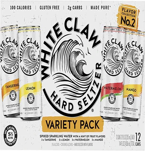 WHITE CLAW VARIETY PACK NO 2