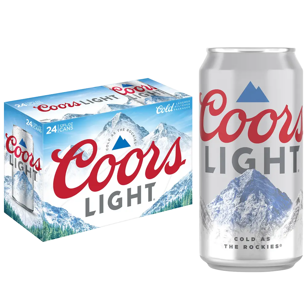 Coors Light 24pk 12oz Can 4.2% ABV