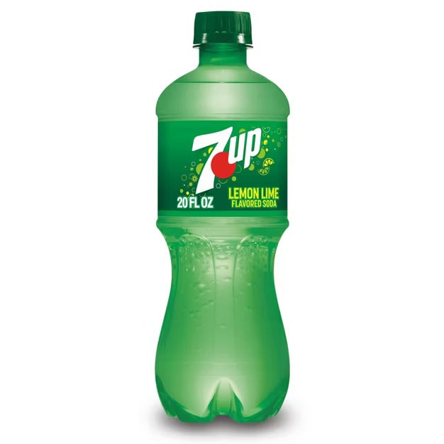 7UP Lemon Lime Soda - 20 fl oz Bottle