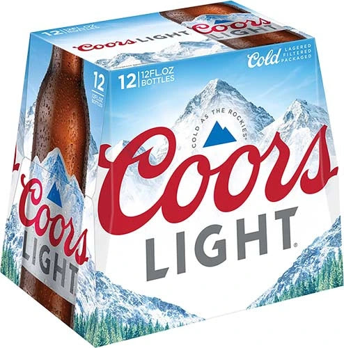 COORS LIGHT 12 FL OZ 12pk Bottles