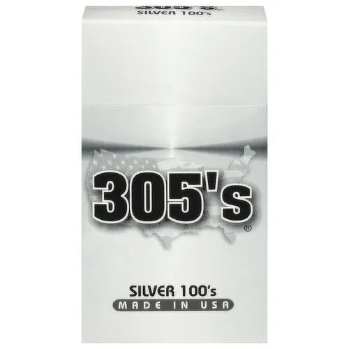 305's Cigarettes, Silver 100's - 20 Each