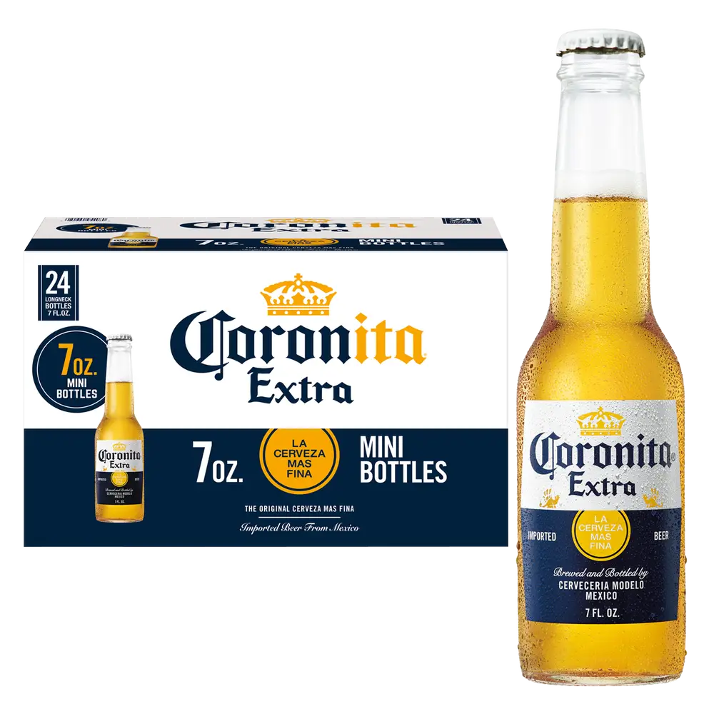 Coronita Extra 24pk 7oz Btl 4.6% ABV
