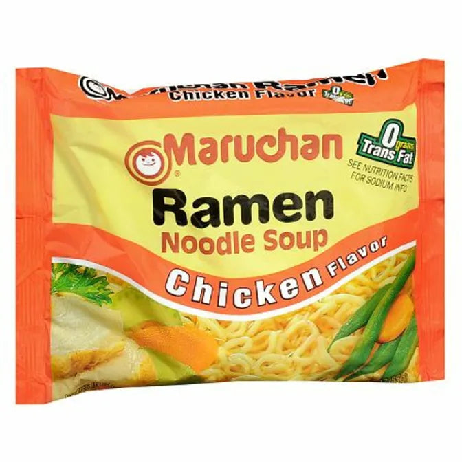 Maruchan Soup, Ramen Noodle, Chicken Flavor
