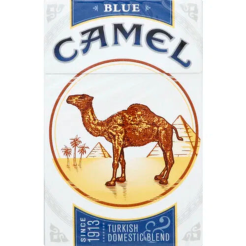 Camel Cigarettes, Blue, Turkish & Domestic Blend - 20 Each