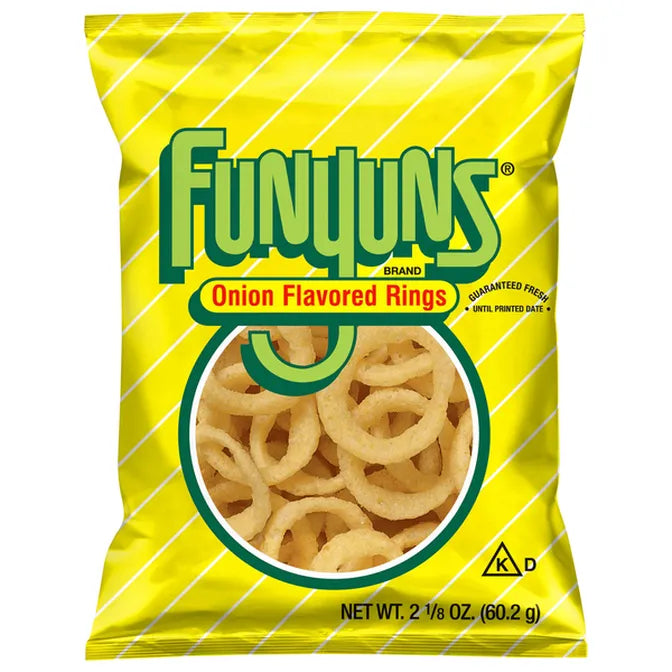 Funyuns Onion Flavored Rings
2.125 oz