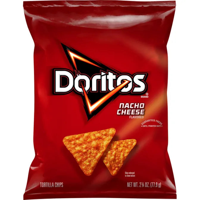 Doritos Flavored Tortilla Chips, Nacho Cheese
2.75 oz