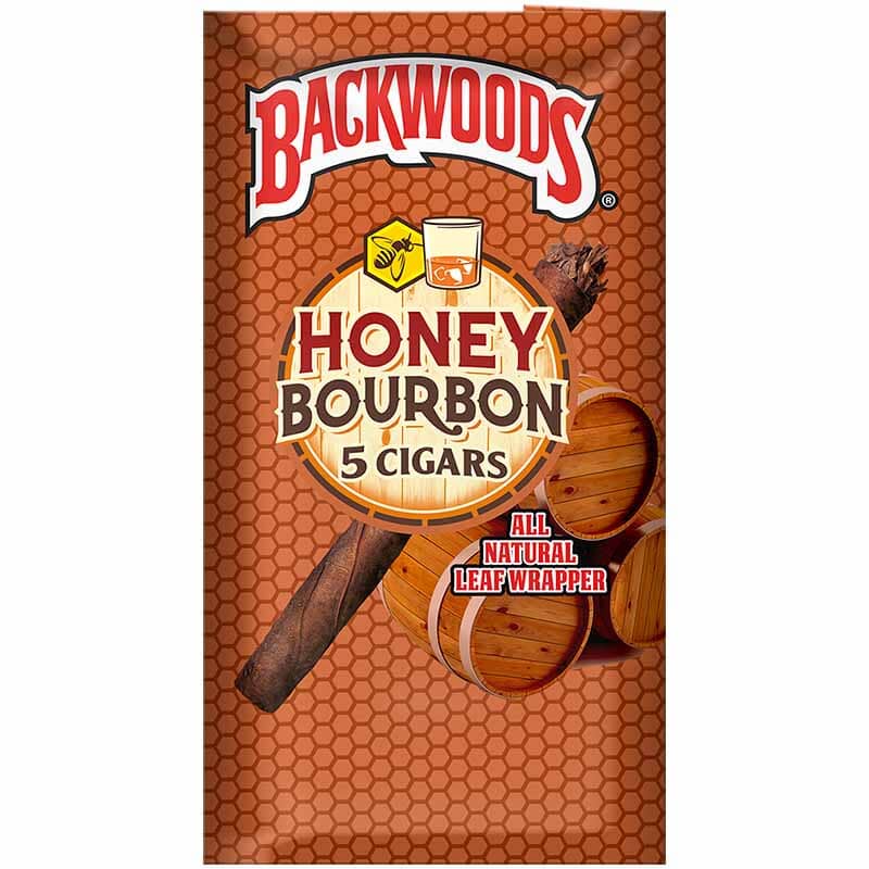 Backwoods Honey Bourbon Cigars 5pk (1pk.ct.)