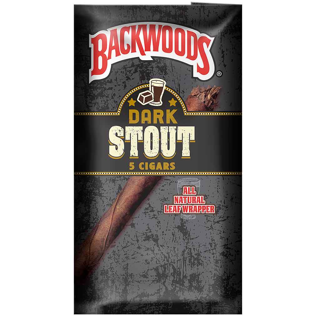 Backwoods Dark Stout Cigars 5pk. 1