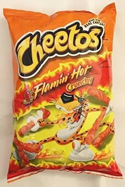 Cheetos Crunchy Cheese Flavored Snacks Flamin' Hot 2.75oz