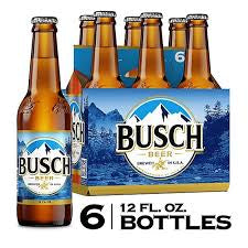 Busch Beer (6x12oz)  6pk bottles