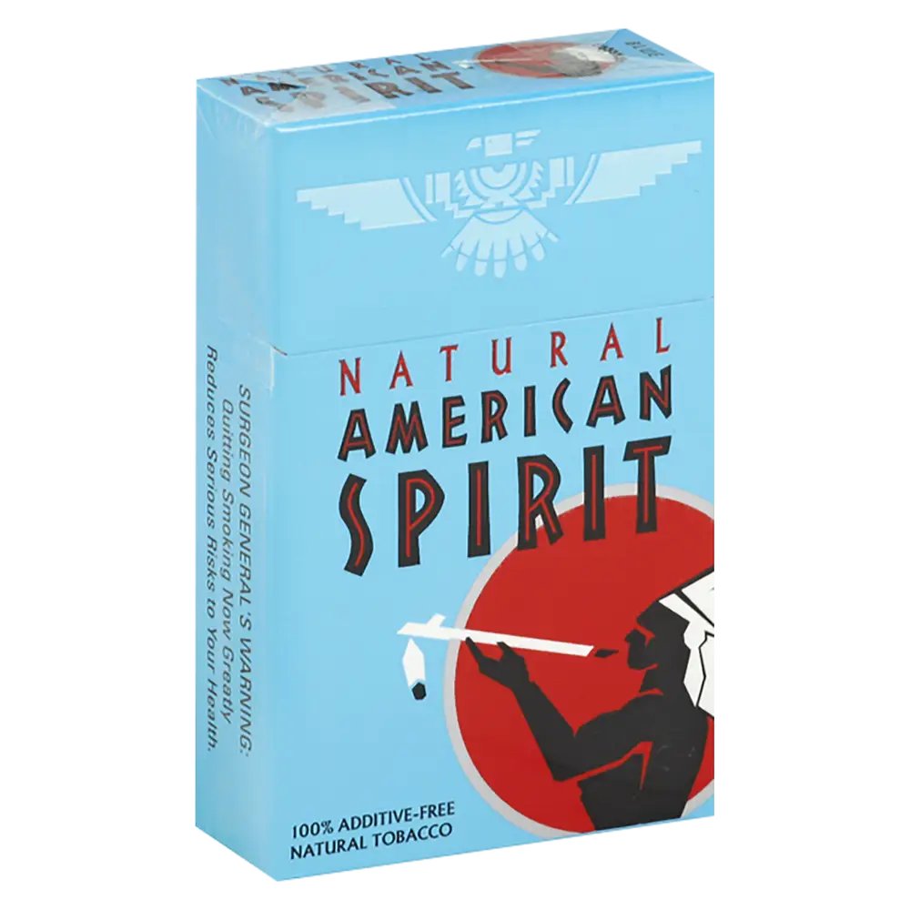 American Spirit Full Bodied Blue Cigarettes 20ct Box 1pk